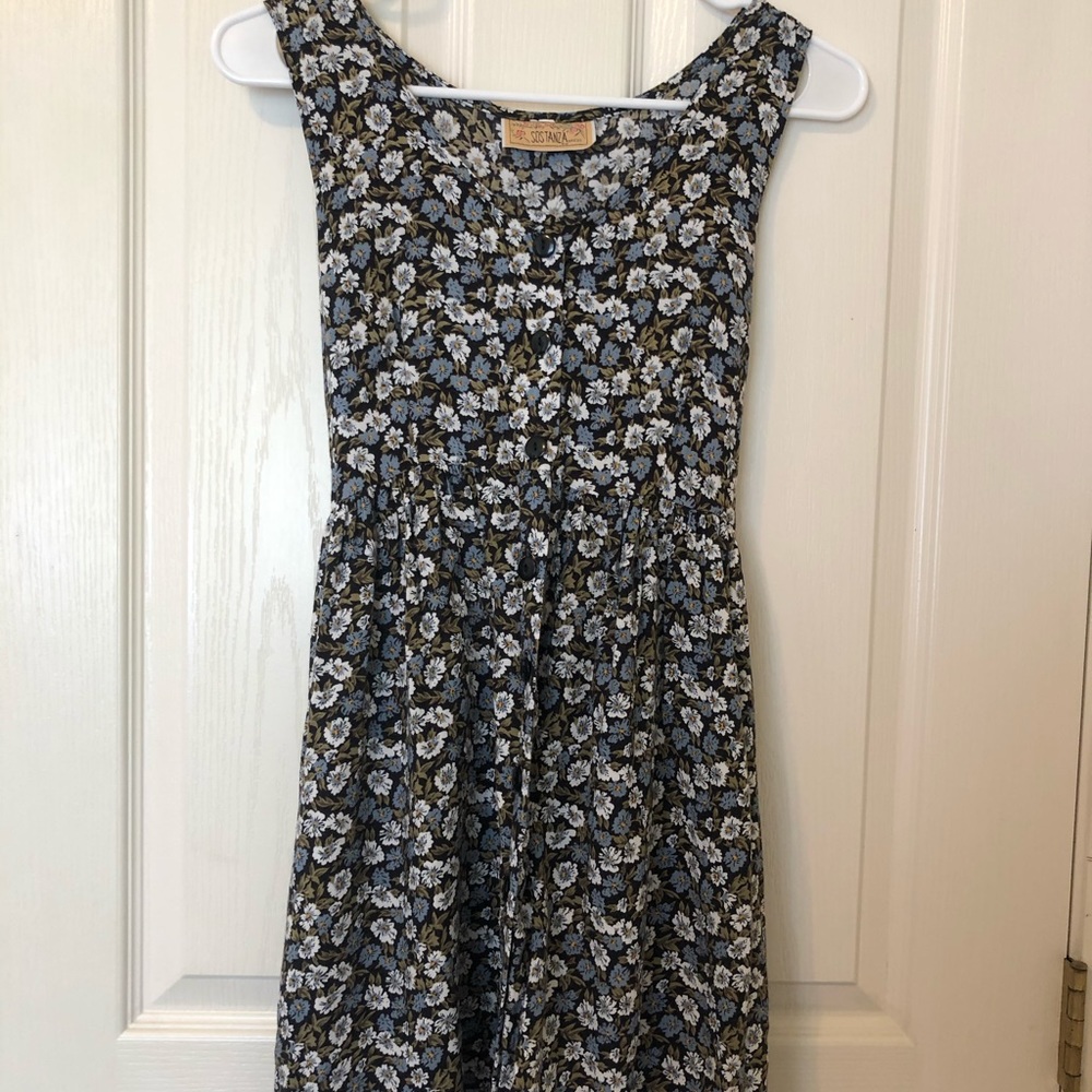 Floral Button-Up Sostanza Dress